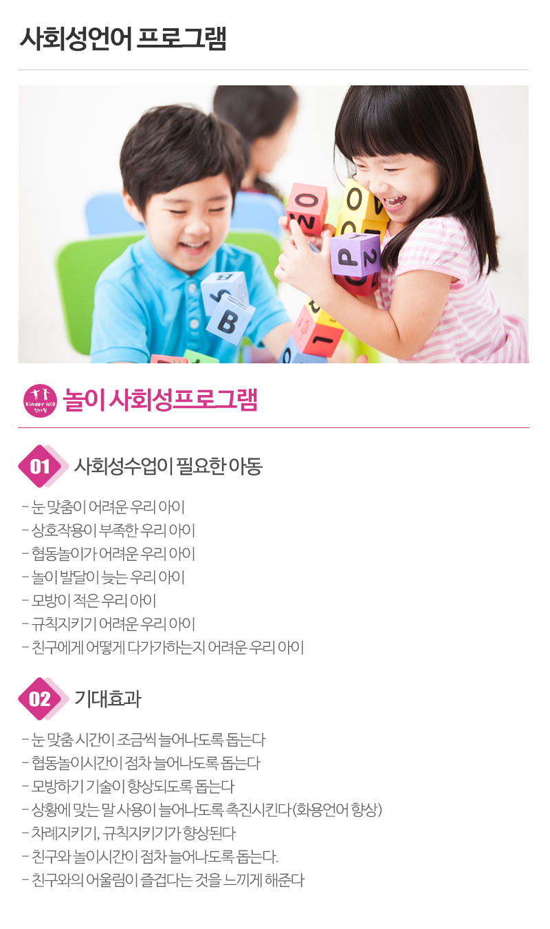 킨더윌사회성언어전문센터_내용